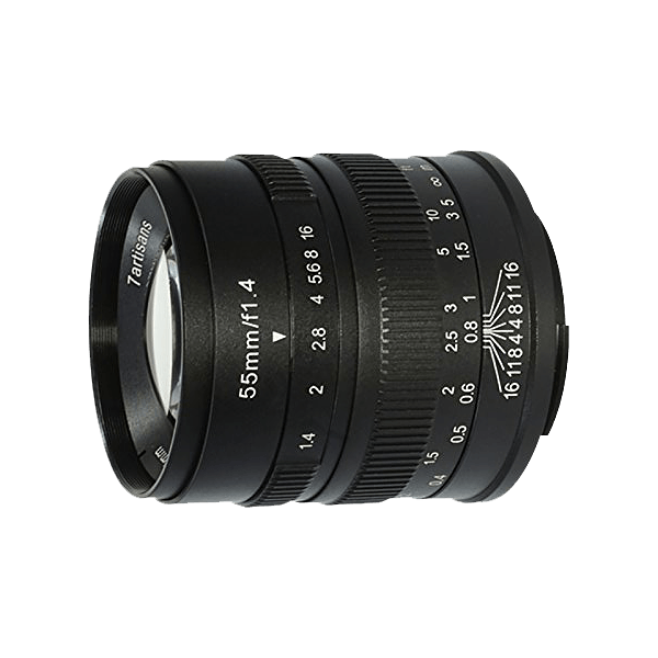 7Artisans 55mm f/1.4