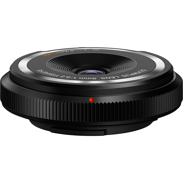 Olympus 9mm f/8 Fish-Eye Body Cap Lens