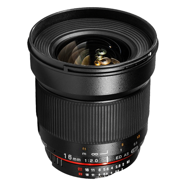 Samyang 16mm f/2 ED AS UMC CS